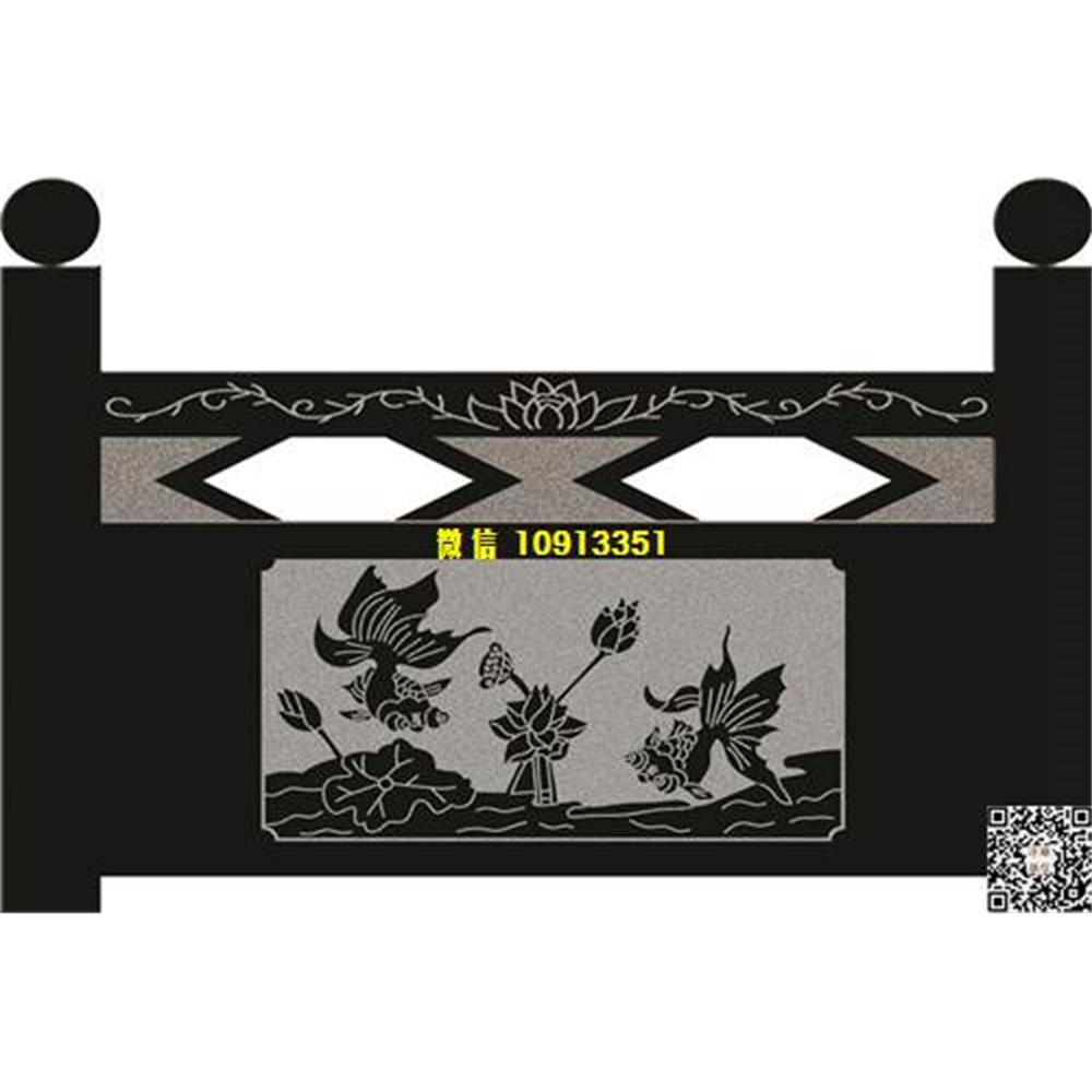 精雕图101荷花鸟栏板精雕图线雕图线条图单线铣底图_电脑雕刻plt文泰矢量图精雕图浮雕图